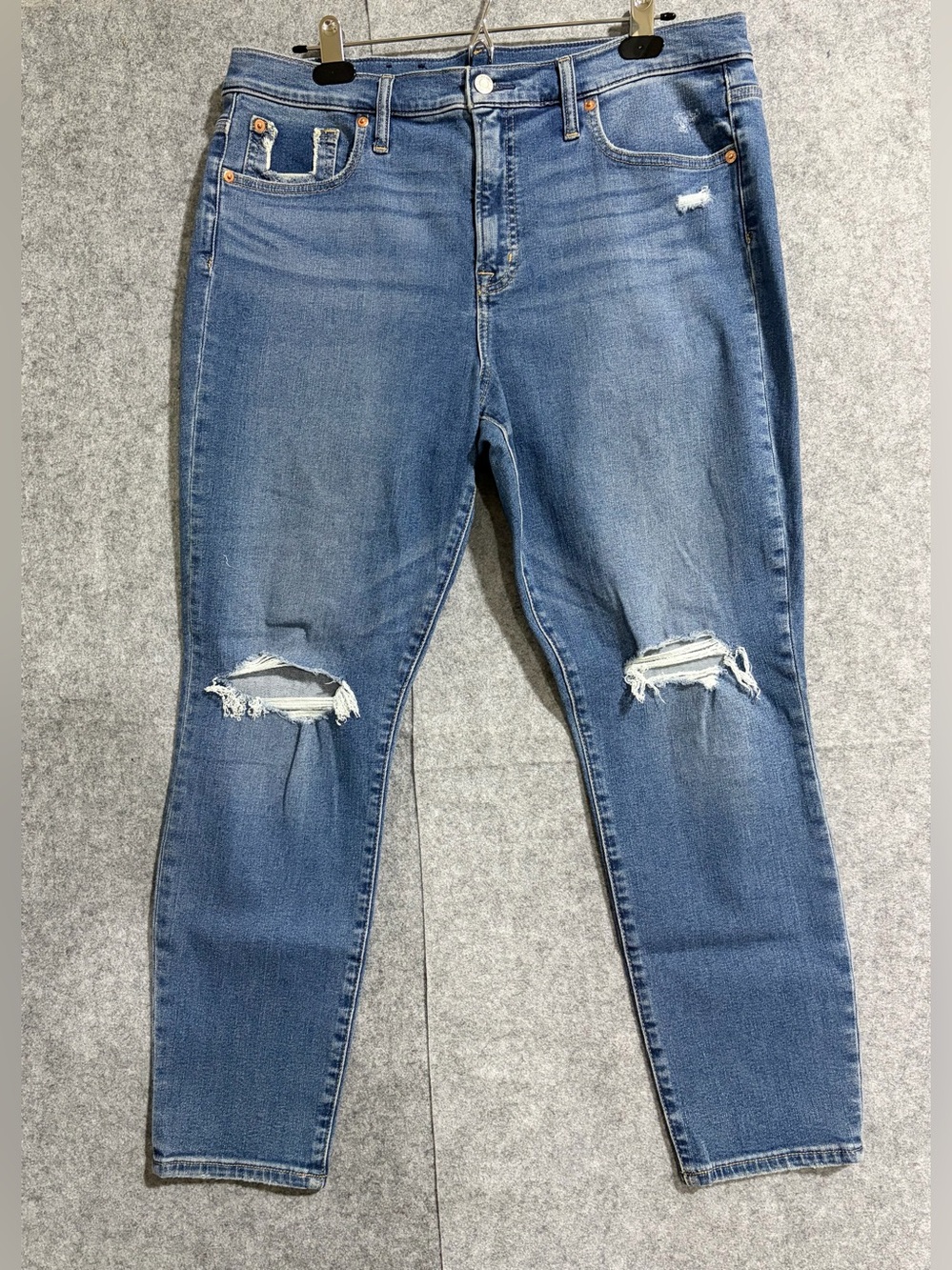 Gap True Skinny High Rise Jeans Blue 33/16R